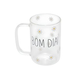 Caneca De Vidro Bom Dia Wolff - 280ml