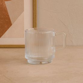 Caneca De Vidro Em Casa Tem Inga 370 Ml - Transparente