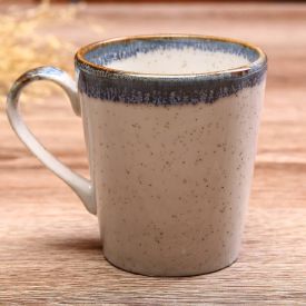 Caneca Isis Havan Casa 300Ml - Creme e Azul 