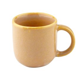 Caneca Sotille Em Cerâmica Amarela Fullfit - 110ml