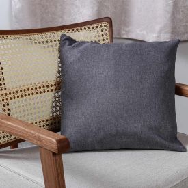 Capa De Almofada Rustica 43X43 Cm Havan Casa - Cinza