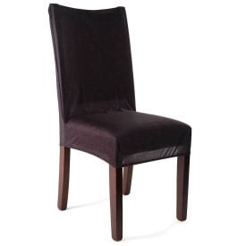 Capa De Cadeira Requinte Havan Casa - Linho Preto