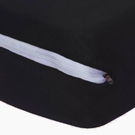 Capa Para Colchão 100% Algodão Com Zíper Queen Solecasa - Cinza