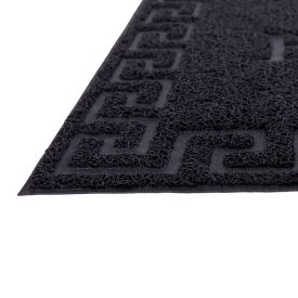 Capacho Vinil 40X60cm Bem Vindo Solecasa - Cinza