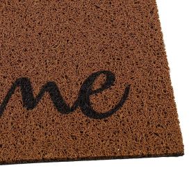 Capacho De Vinil 50X90 Cm Bem Vindo Solecasa - Home Ouro