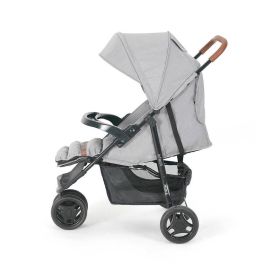 Carrinho De Bebê Breeze Infanti - Cinza