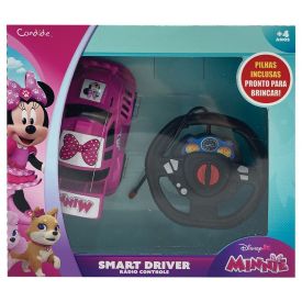 Carrinho De Controle Remoto Minnie Candide - Rosa