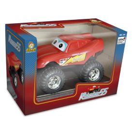 Carrinho Monster Infantil Race Dismat - Vermelho