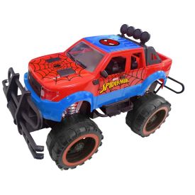 Carrinho Roda Livre Hero Racer Spider-Man Candide - 5874