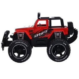 Carro Jipe com Controle Remoto Power Machines Vermelho Havan Toys - HBR0347