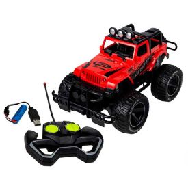 Carro Jipe Com Controle Remoto Power Machines Vermelho Havan Toys - HBR0347