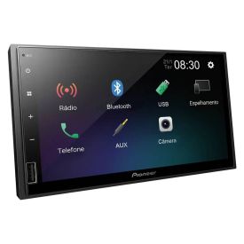 Central Multimídia Receiver Pioneer 7” Com Bluetooth Dmh-145Br - 2-DIN