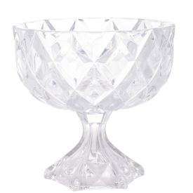 Centro De Mesa Com Pé Lyor Deli 24,5Cm - Cristal