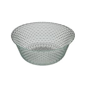 Fruteira de Vidro Escamado Vitazza 30Cm