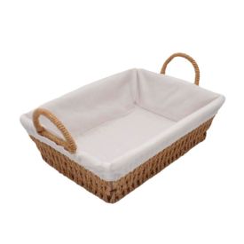 Cesta De Pão Com Alça Havan Casa 33Cm - Natural