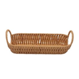 Cesta De Pão Com Alça Havan Casa 34Cm - Oval