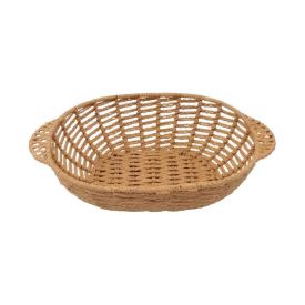Cesta De Pão Oval Havan Casa 30 Cm - Natural