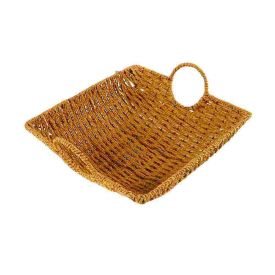 Cesta Quadrada Com Alça Havan Casa 25Cm - Natural