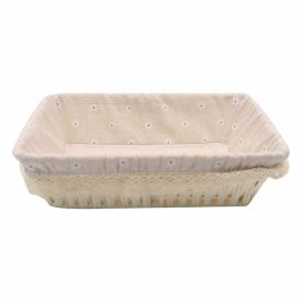 Cesto Retangular Com Forro De Tecido Havan Casa 28Cm - Estampado