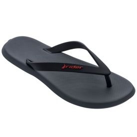 Chinelo Masculino R1 Speed Rider - CINZA/PRETO 39