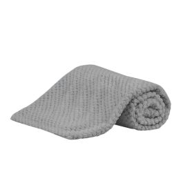 Cobertor Bebê Dobby 0,90Cm X 1,10M - Fumaça