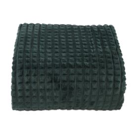 Cobertor Casal 100% Poliéster Diamond Havan Casa  - Verde Malaquita