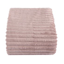 Cobertor Casal 100% Poliéster Premier Canelado Havan Casa - Rosa Pálido