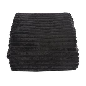 Cobertor Casal 100% Poliéster Premier Canelado Havan Casa - Carbono