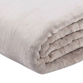 Cobertor Casal 100% Poliéster Premier Havan Casa - Cru