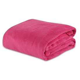 Cobertor Casal Microfibra Paris Havan Casa 1 Pç - Rosa Flash
