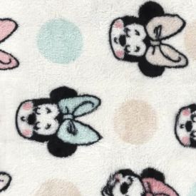 Cobertor Infantil Bebê 100% Poliéster Disney - Rosa Claro