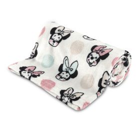 Cobertor Infantil Bebê 100% Poliéster Disney - Rosa Claro