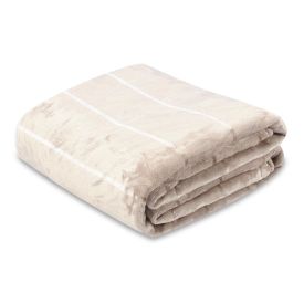 Cobertor King 100% Poliéster Elegance Havan Casa - Bege