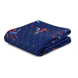 Cobre Leito Solteiro Disney Hedrons 1 Pç - Spiderman Teia