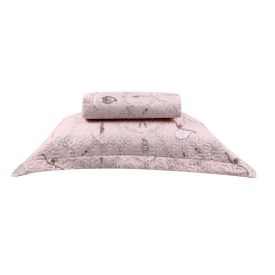 Kit Colcha Solteiro Dupla Face Matelado Havan Kids 2 Pçs - Bailarina Rosa