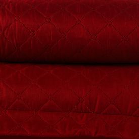 Kit Colcha Casal 100% Poliéster Lisa Versalhes Havan Casa 3 Pçs - Bloodstone