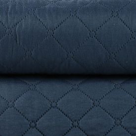 Kit Colcha Queen 100% Poliéster Lisa Versalhes Havan Casa 3 Pçs - Azul Jeans