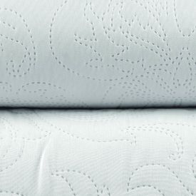 Kit Colcha Queen 100% Poliéster Lisa Rozac 3 Pçs - Branco