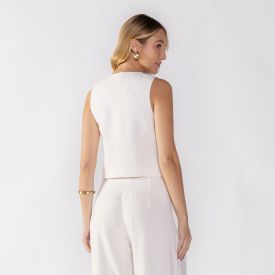 Colete Alfaiataria Feminino Patricia Foster