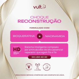 Condicionador Choque De Reconstrução Vult - 325ml