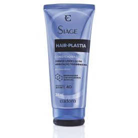 Condicionador Hair Plastia Siàge 200Ml Eudora  - Hidratação Tridimensional