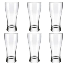 Jogo de Copos Vidro Lager 200Ml Nadir 6 Peças - Transparente
