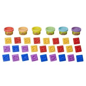 Conjunto de Massinhas Play-Doh Letras Hasbro - E8532 - Colorido