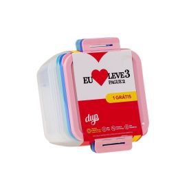 Conjunto De Potes Tóquio Leve 3 E Pague 2 Dup  - Plástico