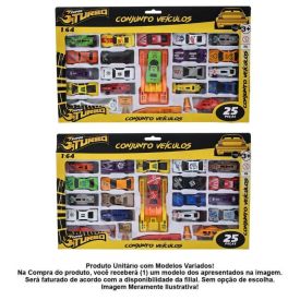 Conjunto De Veículos Esportivos 25 Peças Havan Toys - Sortido