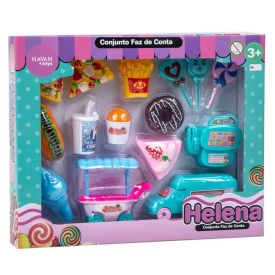 Conjunto Faz De Conta Helena 14 Peças Havan Toys - HBR0450