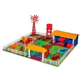 Conjunto Fazendinha Com Tabuleiro Adijomar - 260