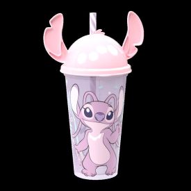 Copo Com Tampa Ludica Angel Plasútil - 500ml