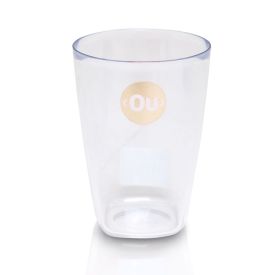 Copo Martiplast Luna Vitra Ou 260Ml - Transparente