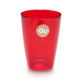 Copo Martiplast Luna Vitra Ou 260Ml - Vermelho